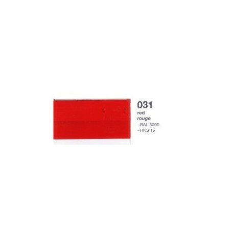 MTS/2 VINILO ORACAL 651-031 ROJO MATE