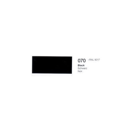 MTS/2 VINILO ORACAL 751-070 NEGRO BRILLO