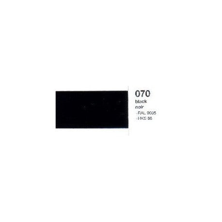 MTS/2 VINILO ORACAL 651-070 NEGRO MATE