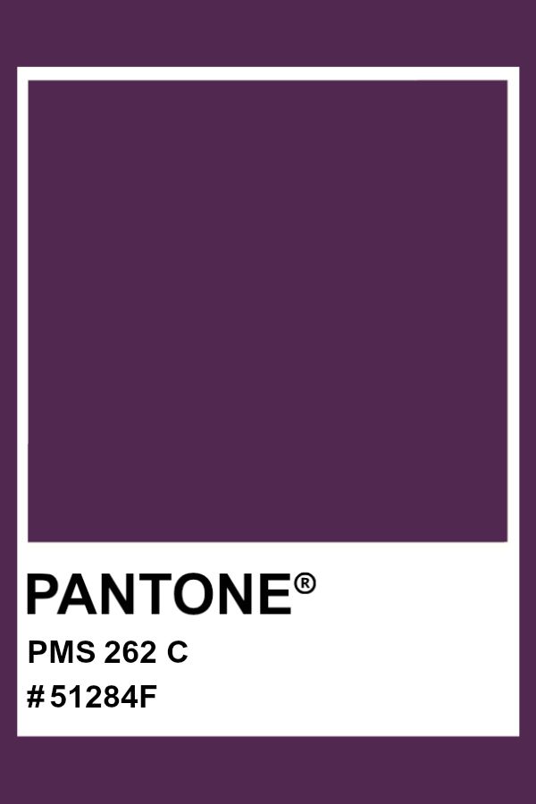 PANTONE 262 C PURPLE