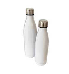 BOTELLA ALUMINIO BLANCA 600 ml