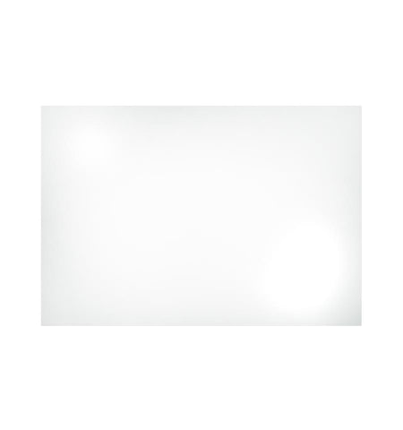 CHAPA DE ALUMINIO 21X33MM BLANCA