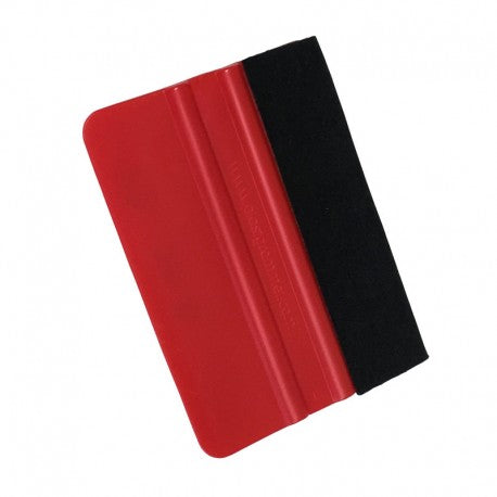 ESPATULA ROJA CON FIELTRO 15 CM
