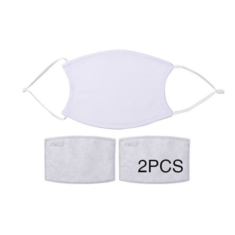 MASCARILLA SUBLIMACION NIÑO (DOBLI TELA+PROTECTOR)