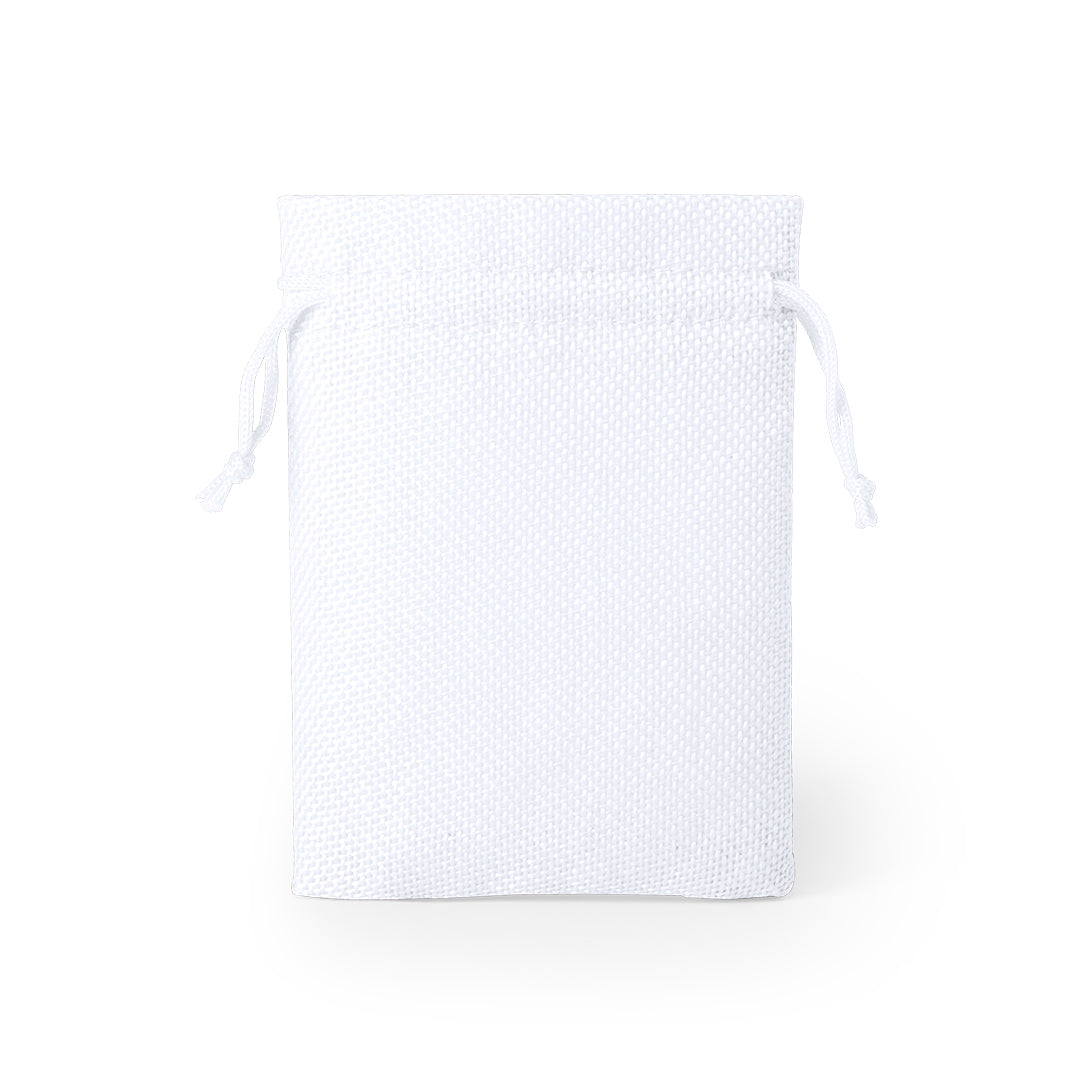 FUNDA MASCARILLA SUBLI BLANCA 19 X 13.5 CM