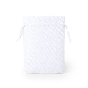 FUNDA MASCARILLA SUBLI BLANCA 19 X 13.5 CM