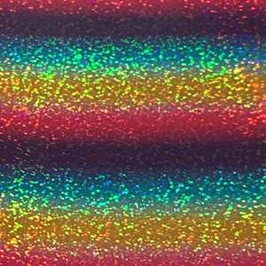 MTS. GLITTER 2 NEON RAINBOW CORAL 0.5*10MTS REF. 067