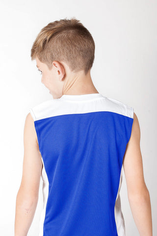JORDAN  AZUL TALLA 3-4