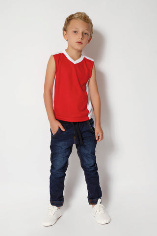 JORDAN  ROJO TALLA 7-8