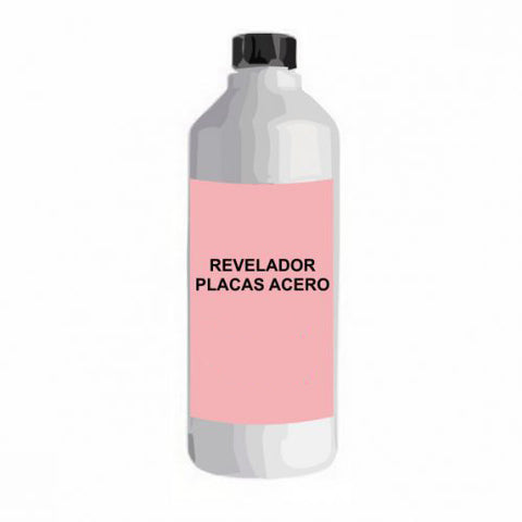 REVELADOR PLACAS ACERO 1L