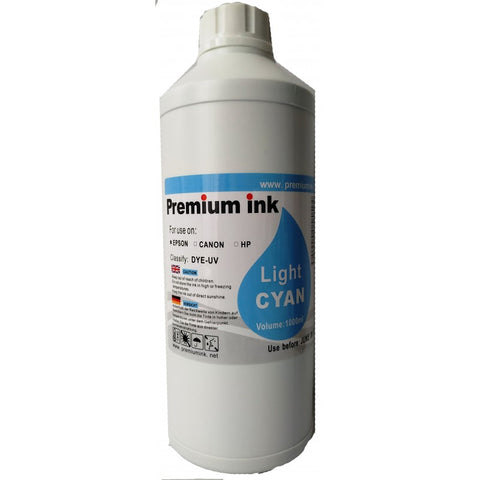 TINTA PREMIUM INK CYAN LIGHT 1 LITRO