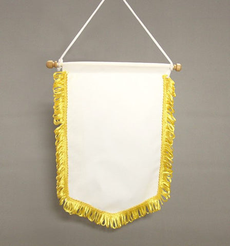 BANDERIN SUBLIMACIÓN (30*20) BLASON DORADO