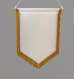 BANDERIN PENTAGONAL 30 X 22 CM