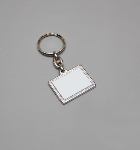 LLAVERO METAL RECTANGULAR