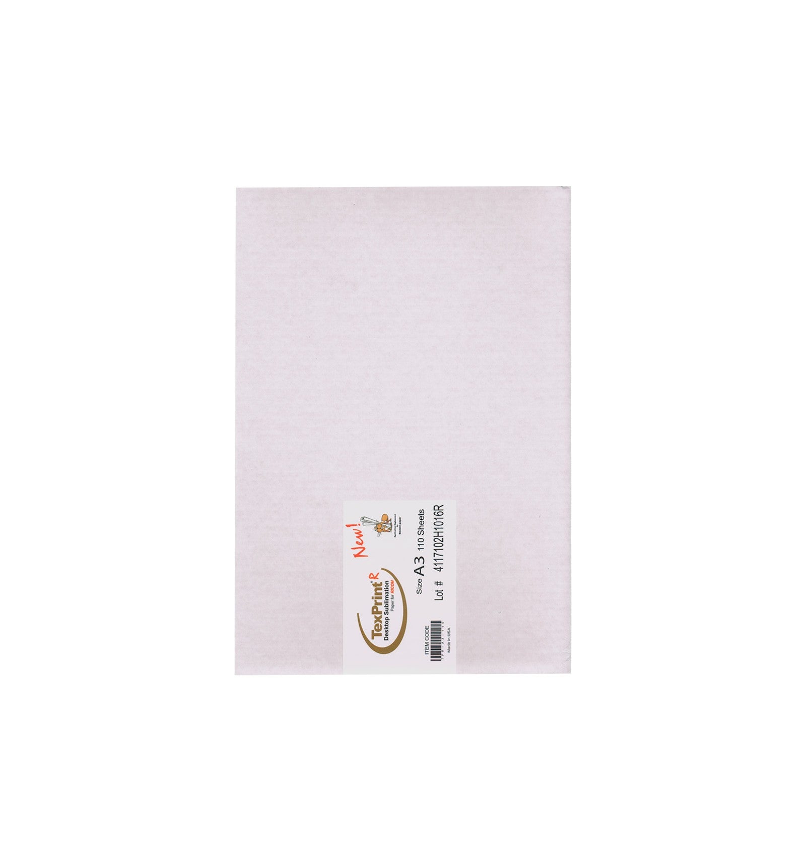 TRANSFER TEXTPRINT XPHR UNIVERSAL 105 GR A3 (110 HOJAS)