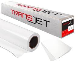 BOBINA PAPEL SUBLIMACION TRANSJET (1.11 X 100 MTS) C/ ADHESIVO