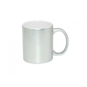 TAZA  COLOR PLATA  c/ caja