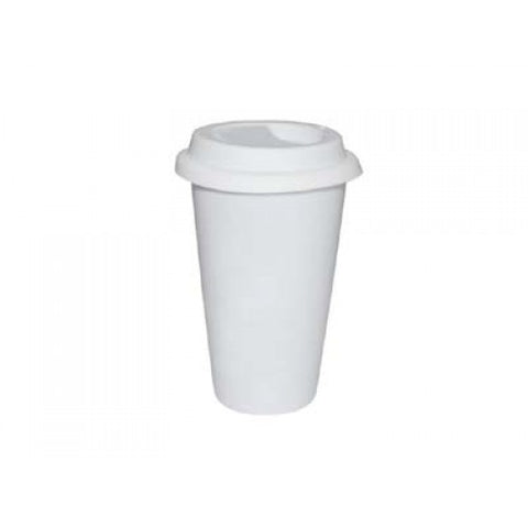TAZA CON TAPA DE SILICONA